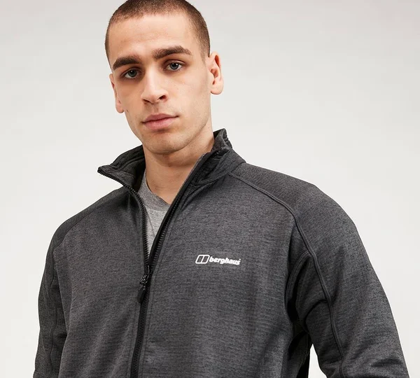 Berghaus Mens Spitzer iA Jacket Jet Black/Grey Pinstripe XL