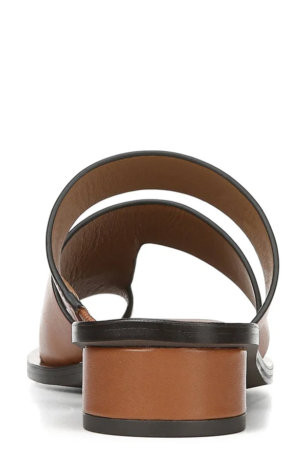 Sarto by Franco Sarto Women's Trixie Slide Sandal, Size: 5, Brown Vachetta Leather