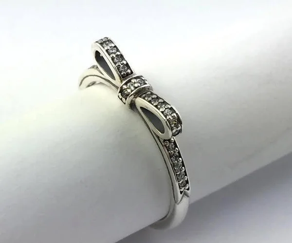 Pandora Ring Sparkling Bow Sterling Silver