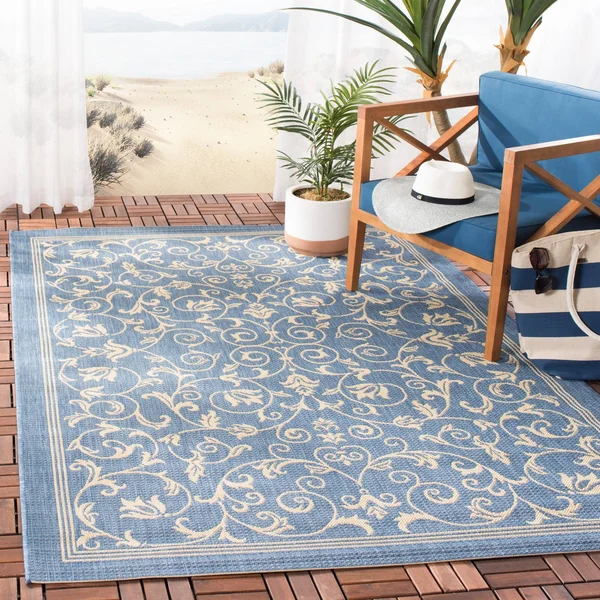 Safavieh Courtyard CY2098-3201 6&7x22 x 6&7x22 Square Natural - Terra Area Rug
