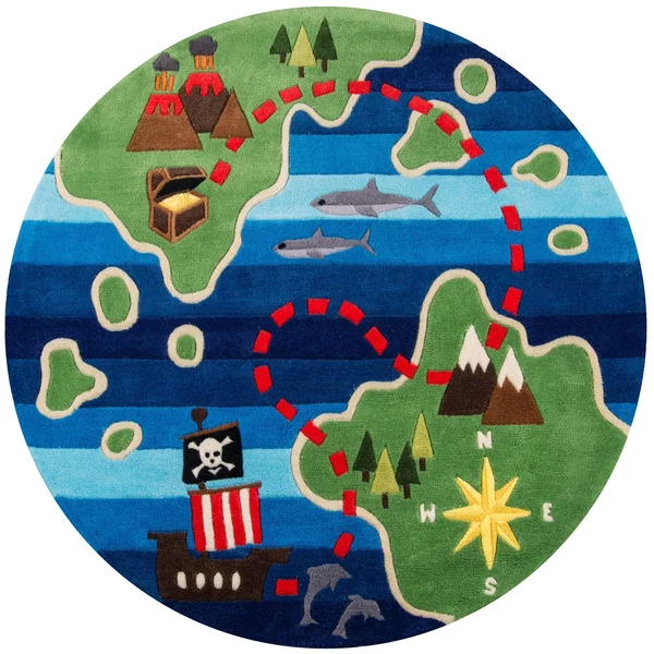 Momeni Lil Mo Whimsy Area Rug, Multi, 5& x 7&