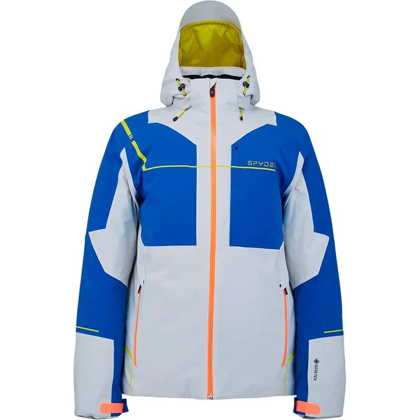 Spyder Titan Mens Insulated Ski Jacket, Grey, Size S