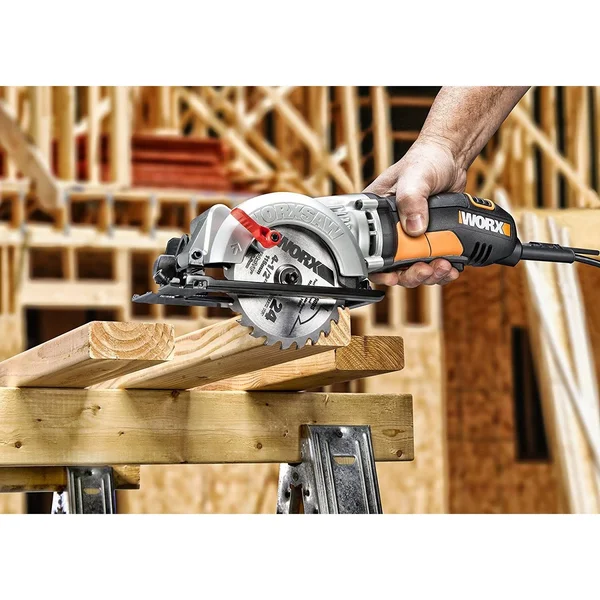 Worx WX429L - Worxsaw 4-1/2x22 Compact Circular Saw