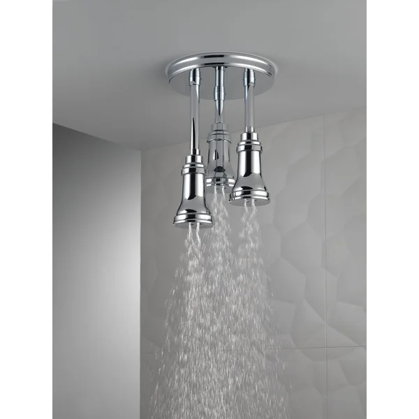 Delta Faucet 57190-25 H2Okinetic Pendant Raincan Shower Head, Chrome