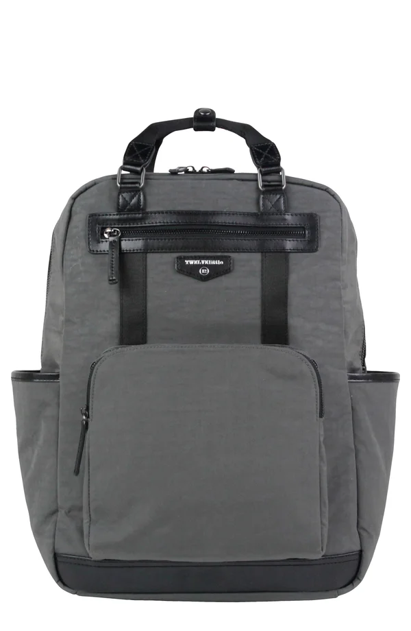 TWELVElittle Unisex Courage Backpack Diaper Bag - Grey