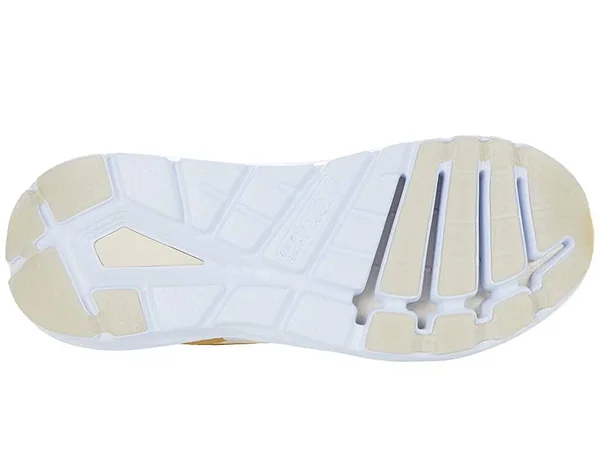 Hoka Women's Elevon 2 Road Running Shoes in Almond Milk/White, Size 5