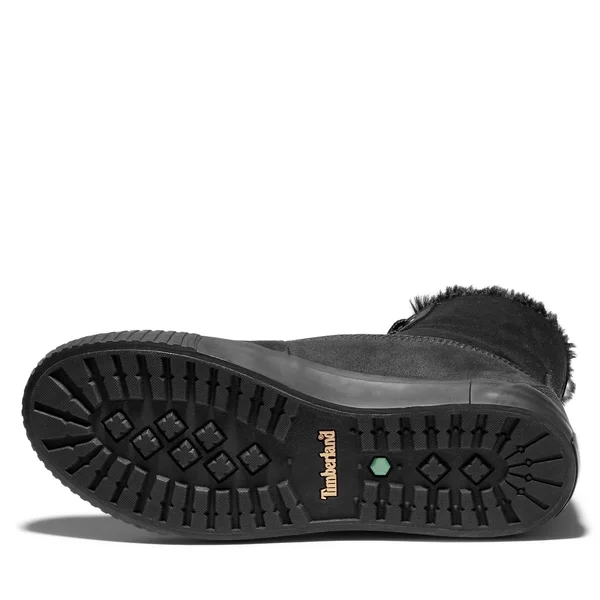Timberland Skyla Bay Fleece Fold Down Black Nubuck - 6