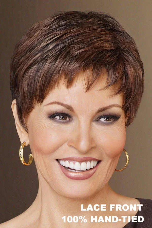 Raquel Welch Winner Elite Wig (R388G Gradient Smoked Walnut)
