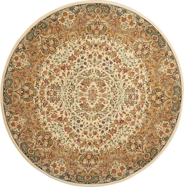 Kathy Ireland Antiquities Area Rug - Ivory, 2&2x22 x 7&6x22