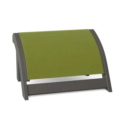 Adirondack Ottoman Telescope Casual Finish: Textured Kona - Fabric: Lime 38D