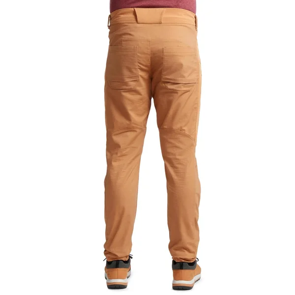 Quechua Men's Nh500 - Slim Hiking Pants in Hazelnut, Size XL/2XL