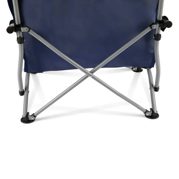 North Carolina Tar Heels Navy/Slate Tranquility Beach Chair, 25.4 x 21.7 x 25.1 inches
