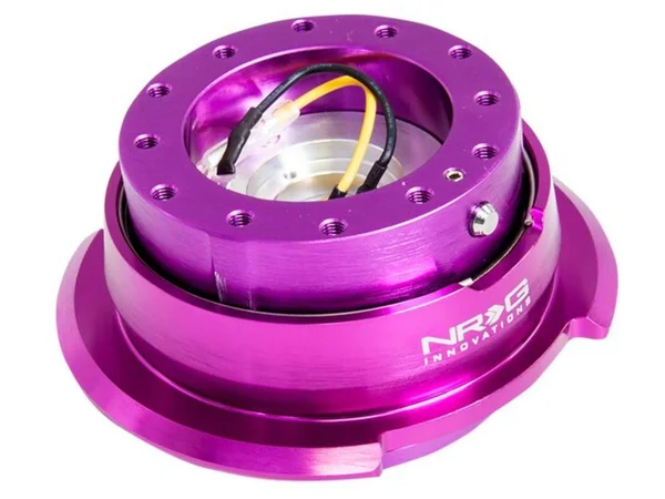 NRG SRK-280PP Quick Release Gen 2.8 Purple Body Purple Ring