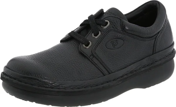 Propet Men's Village Walker, Black Grain