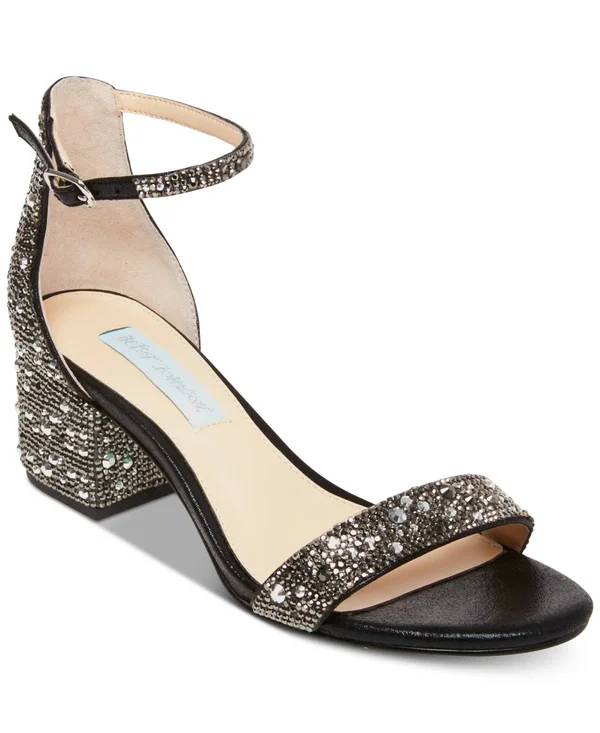 Blue by Betsey Johnson Mari 7.5 Women's Black
