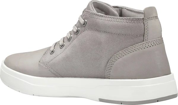 Timberland Davis Square Canvas/Leather Chukka 12 Men's Grey
