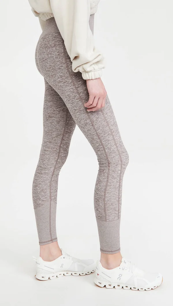 Alo Yoga High Waist Alosoft Lounge Leggings Gravel Heather XS