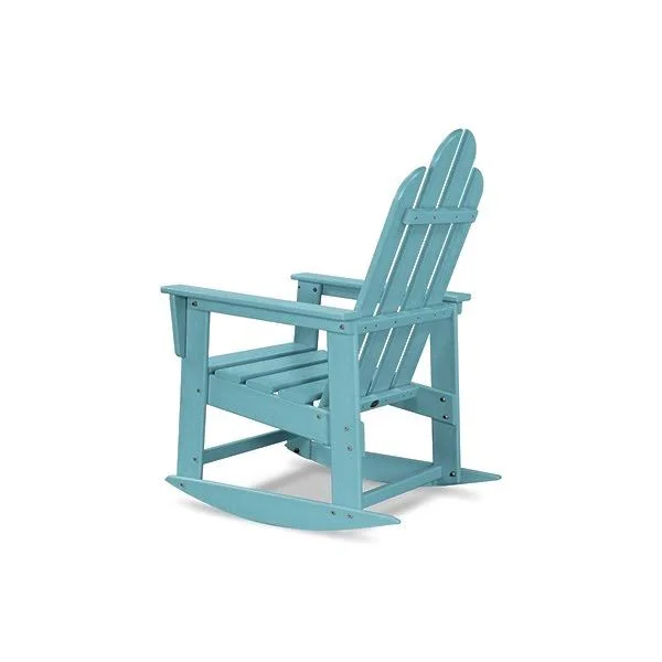 POLYWOOD Long Island Rocking Chair - Mahogany