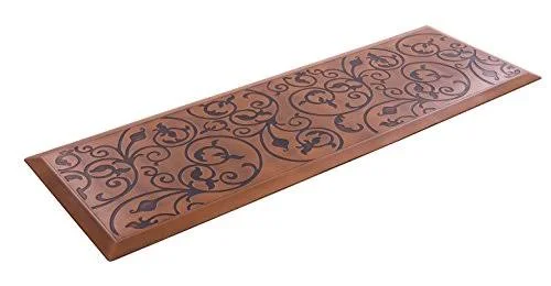 Amcomfy Kitchen Anti Fatigue Mat Comfort Floor Mats 24 by 70 inch - Antique Series