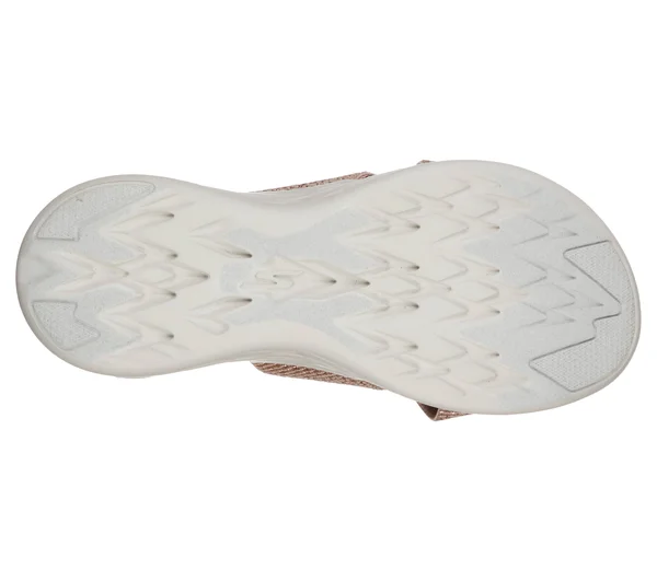 Skechers Women's on The Go 600 Glistening Slide - Rose Gold