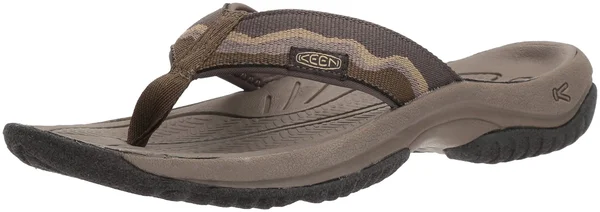 Keen Men's Kona Flip - 9.5 - Dark Olive - Antique Bronze