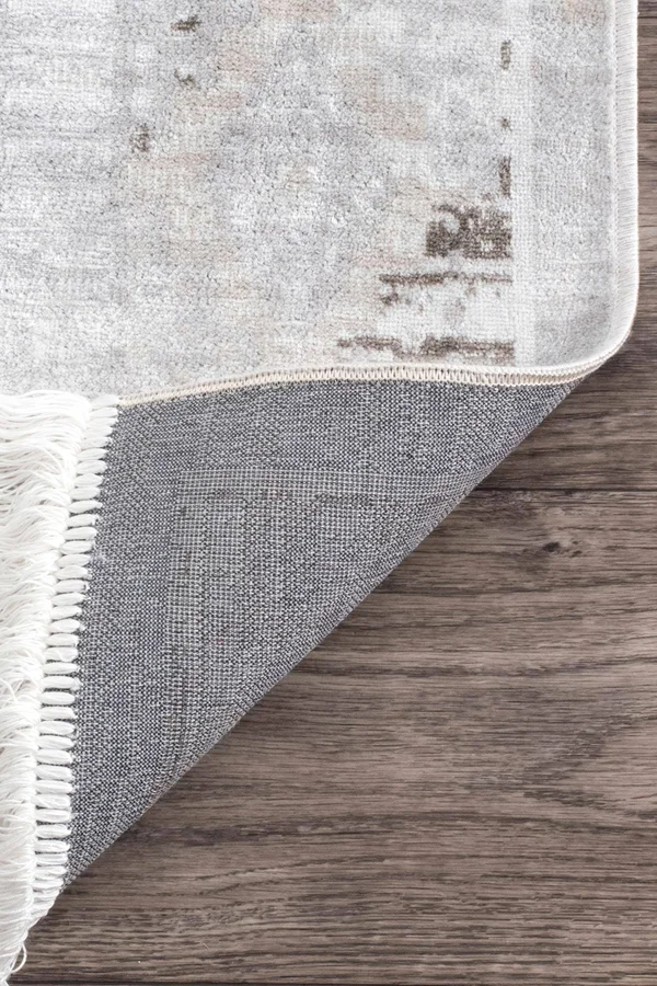 nuLOOM Maida Vintage Tribal Silver 4 ft. x 6 ft. Area Rug