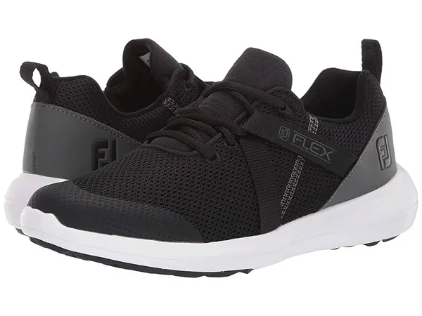 FootJoy Women's Flex Golf Shoes, Black