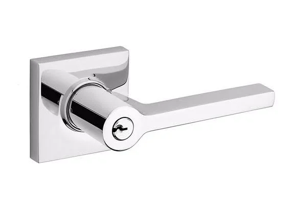 Baldwin Estate 5285 Square Entry Lever (Square Rose)