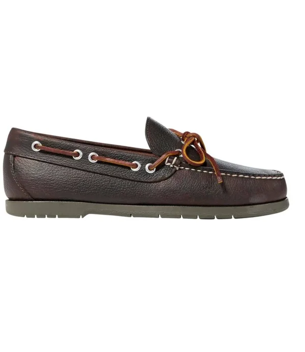 Men's Handsewn Moccasin Slippers - Camp Moc Brown 14 M(D), L.L.Bean