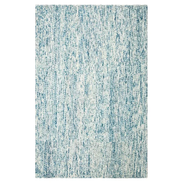 Safavieh 2&-3x22 x 8& Abstract ABT473M Ivory, Navy Rug