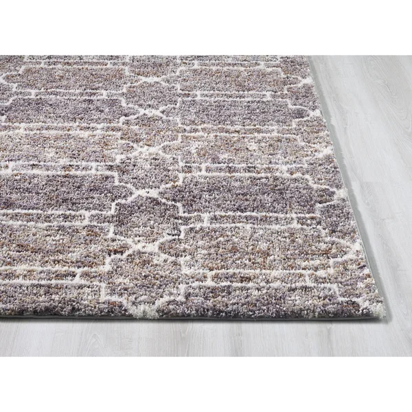 Kas Bungalow 2302 Mocha Mosaic Area Rug 3&3x22 x 4&11