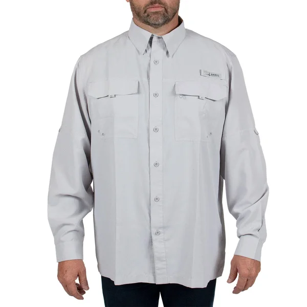 Habit Men's Long-Sleeve River Shirt-Micro Chip-XL - Male, Adult