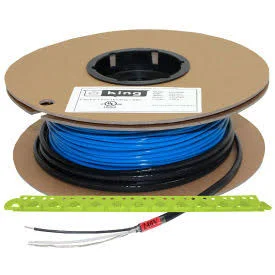 King Electric Floor HEATING Cable FC12120-3 with Strapping 120V 120W