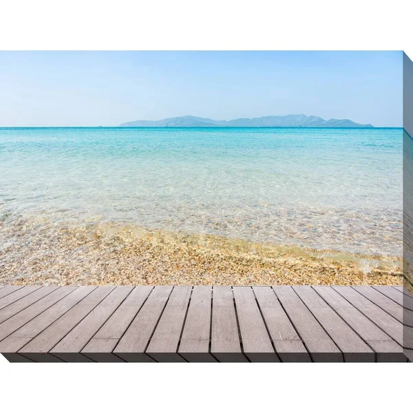 Coastal Craze Giclee Print Canvas Wall Art - 36 Inches x 48 Inches x 1.5 Inches