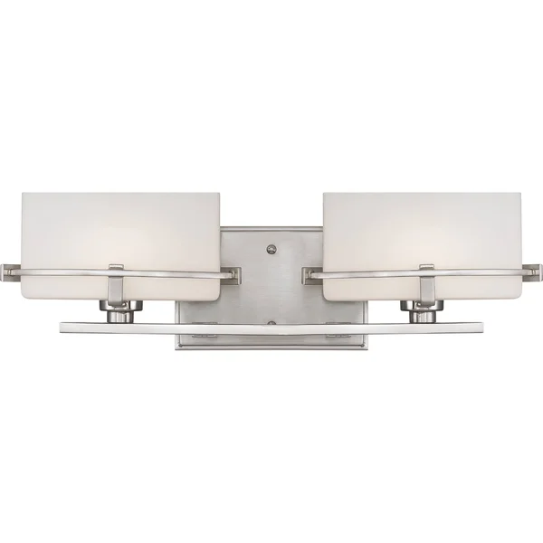 Quoizel NN8602BN Nolan Bath 2 Light Brushed Nickel