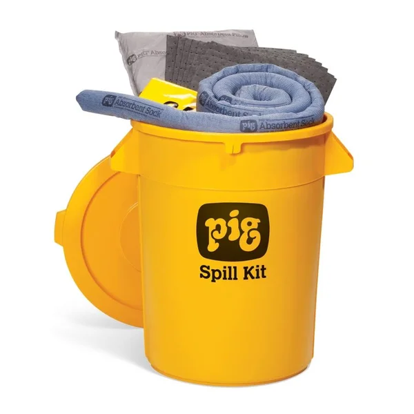 Pig Kit2400 Spill Kit, Universal, Yellow