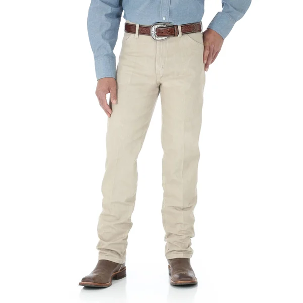 Wrangler Cowboy Cut Men's Original Fit Tan Jeans