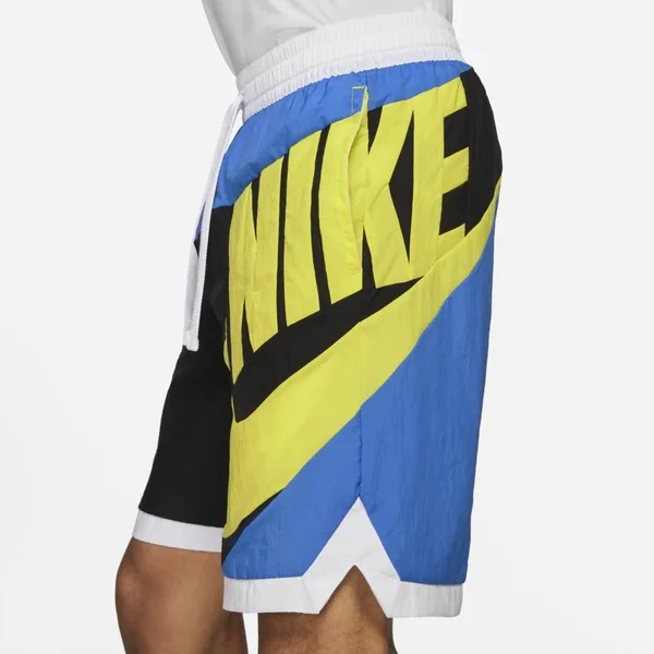Nike Men's Dri-Fit Throwback Futura Basketball Shorts - Small, Blue