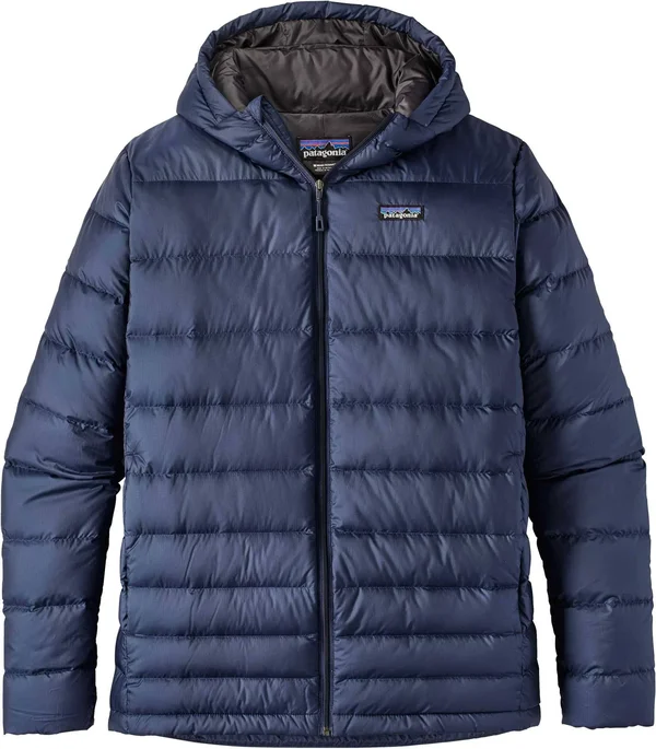 Patagonia Hi-Loft Down Hoody - Men's Navy Blue - XXL