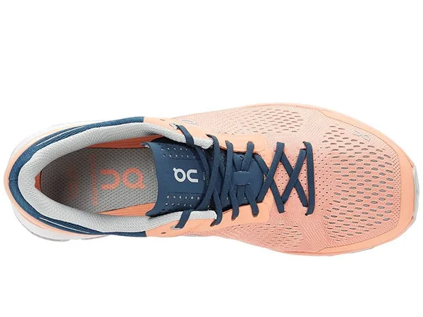 on Cloudsurfer Running Shoe Women's, Coral/Navy, 9