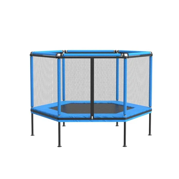 Kingdely 5 ft. Round Backyard Trampoline with Safety Enclosure Outdoor Indoor
