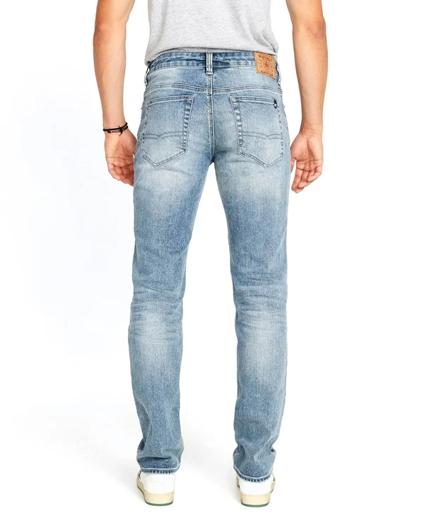Buffalo David Bitton Straight Six in Indigo Men's Jeans Indigo : 36 34