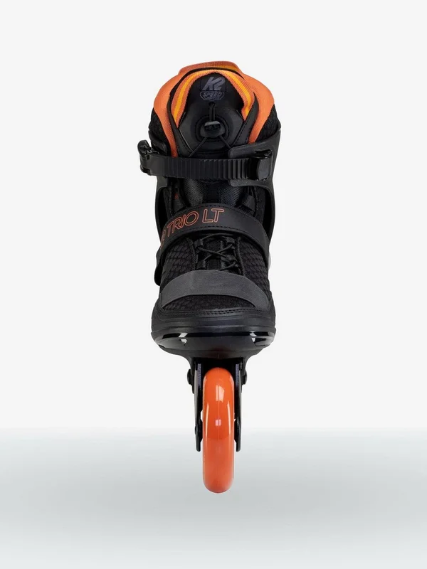 K2 Trio LT 100 Mens Urban Inline Skates - Black/Orange, 9.5