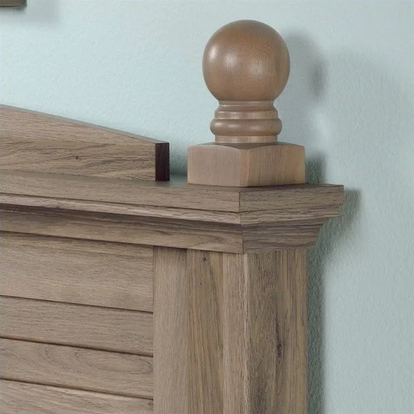 Sauder Harbor View Full/Queen Panel Headboard in Salt Oak