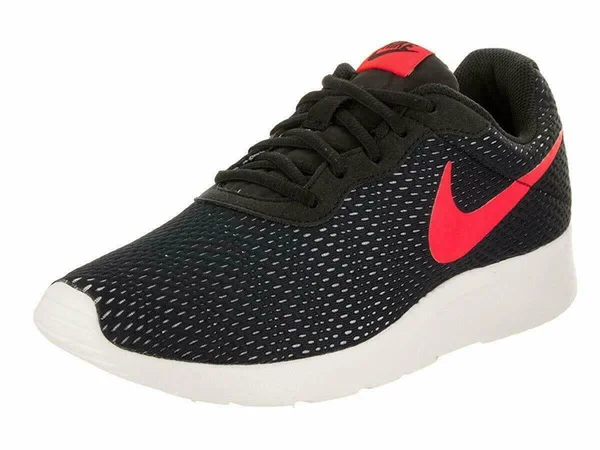 Nike Men's Tanjun SE Running Shoes Black/Solar Red - 9