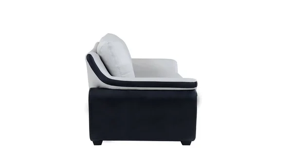 Natalie Light Grey/Black Sofa from Global Furniture USA