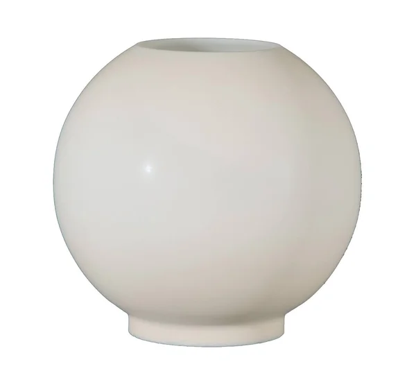 Bu0026p Lamp Opal Glass Ball Shade, Cream Tint