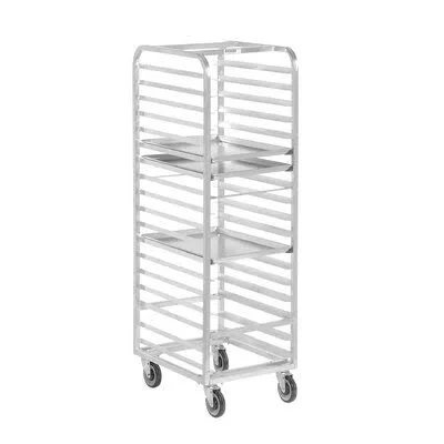 Full Size All-Welded Standard Set-Up Bun Pan Rack Channel Manufacturing Size: 70.25x22 H x 20.5x22 W x 26x22 D, 4x22 Spacing (15