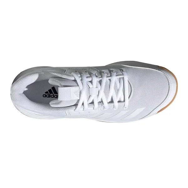 Adidas Ligra 6 Indoor Court Shoes - White - UK 5