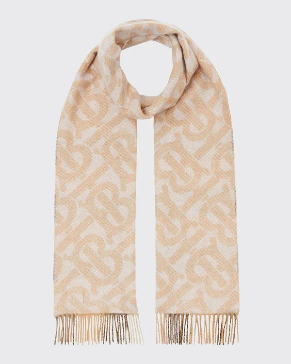 Burberry Check Cashmere Scarf